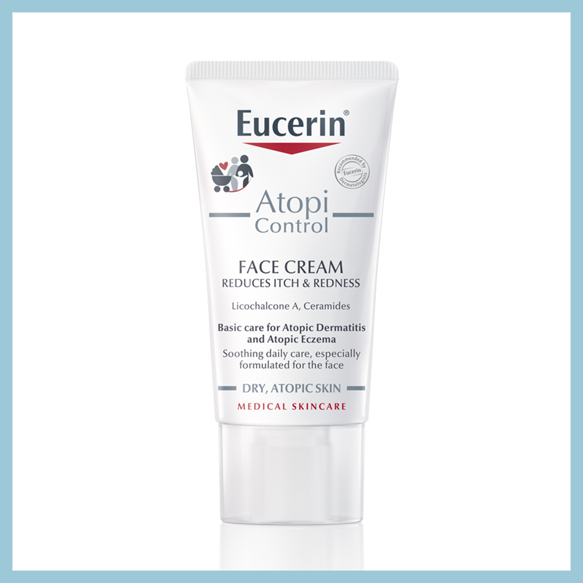Eucerin: AtopiControl | Creme para o Rosto | Pele seca e irritável